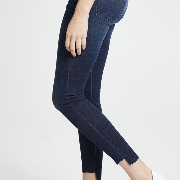 FRAME Le Skinny de Jeanne Stagger Hem jeans - Picture 3 of 6